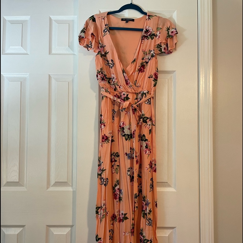 Floral maxi dress